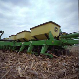 Granular fertilizer hopper and opener