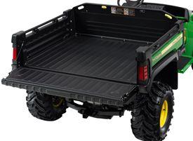 Deluxe cargo box, tailgate lowered (TX shown)