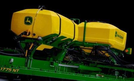 Liquid tank mounted on a 24-row 1775NT Planter
