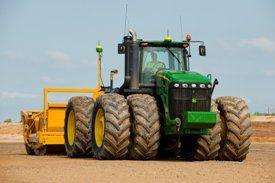 Precision leveling farm land with iGrade™ leveling system