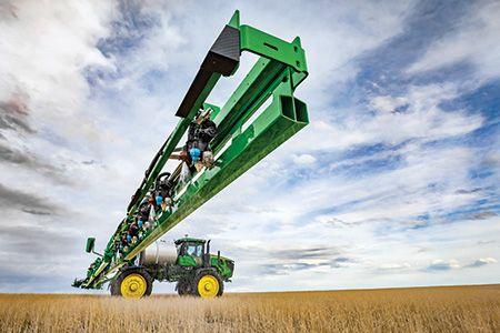See & Spray Select spraying fallow ground
