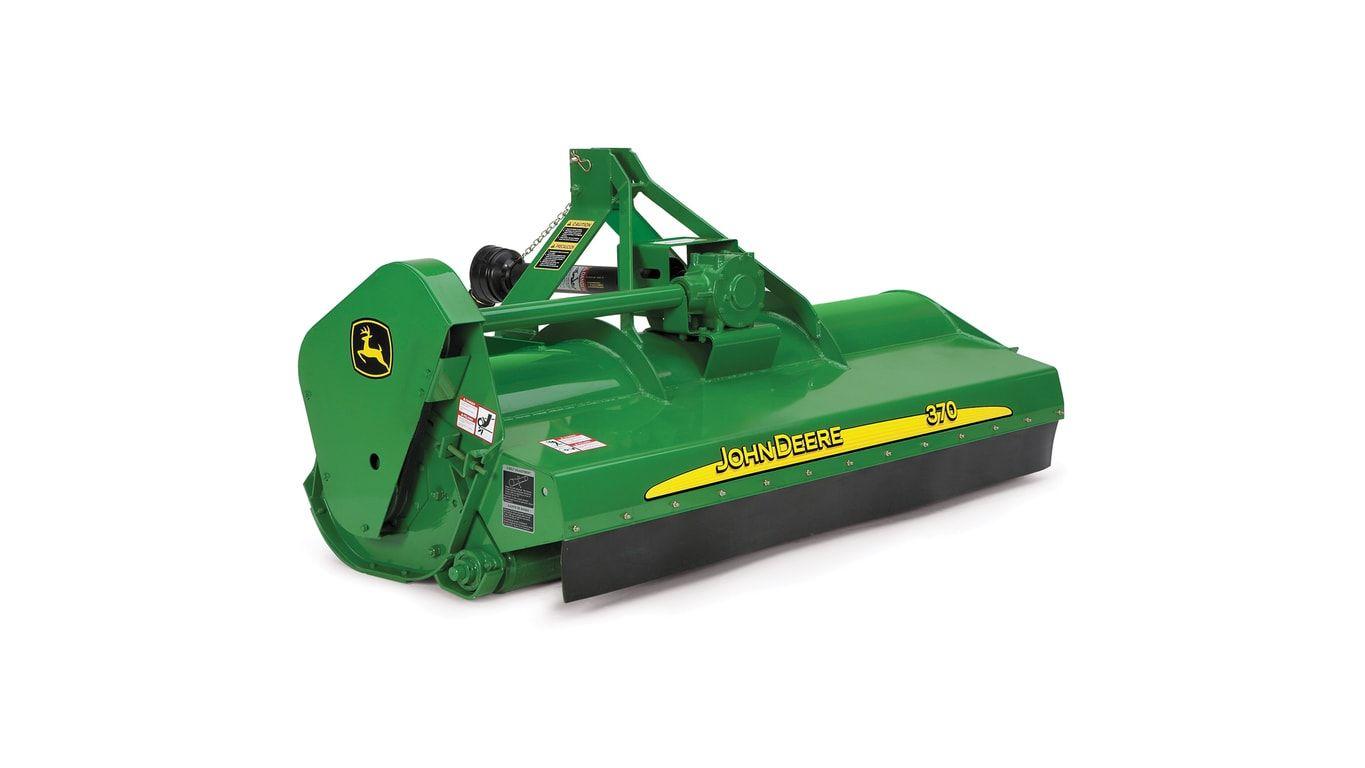 studio image of 370 flail mower and shredder