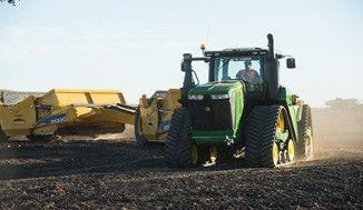 9570RX Scraper Tractor and 2412D E Ejector Scraper