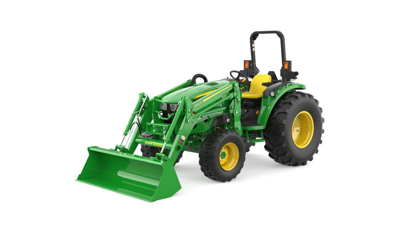 Front left studio image of 4052m heavy duty compact utility tractor