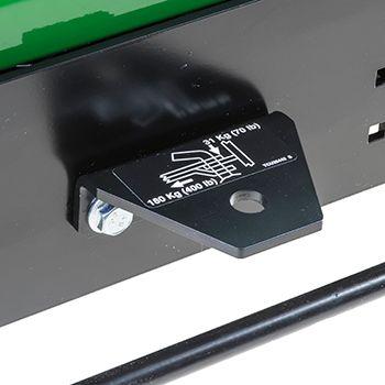 Optional rear hitch