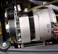Reel circuit power source 180-amp alternator