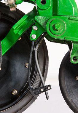 Liquid fertilizer in-furrow routing