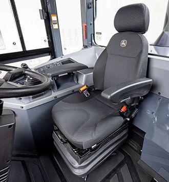 Optional air-ride suspension seat