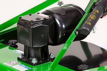 Gearbox is rated for up to 50 PTO hp for longer life