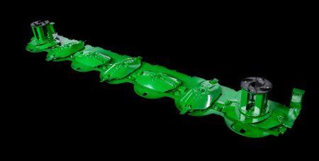 John Deere cutterbar with individual modules
