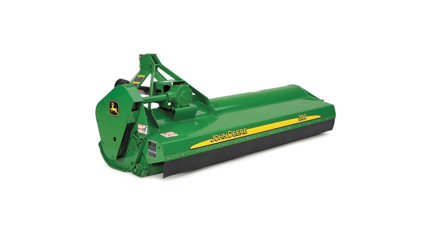 studio image of 390 flail mower and shredder