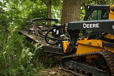 RX80 Rotary Cutters on a 333G Compact Track Loader