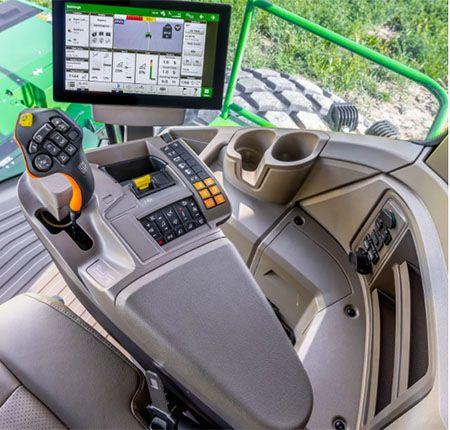 CommandARM console in the W200R Windrowers