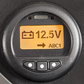 System voltage screen