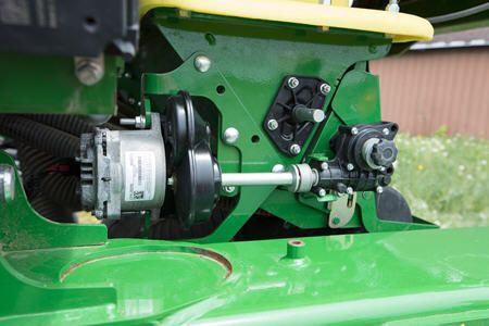 Electric drive motor on meter