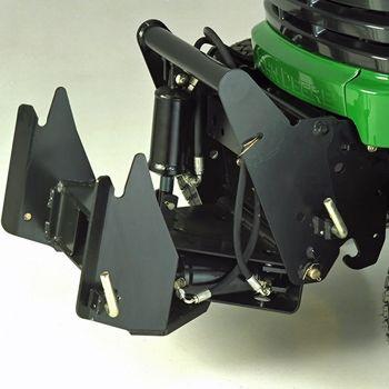Front quick-hitch mounting system