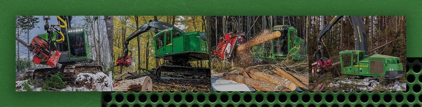 John Deere Tracked Harvesters