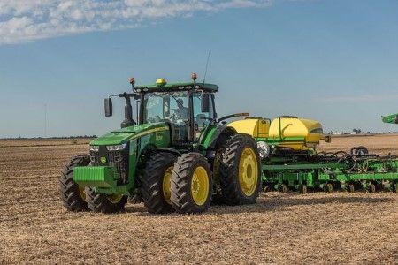 1795 12/24Row 15 in. planter in the field.