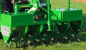 Weight tanks for extremely rough turf
