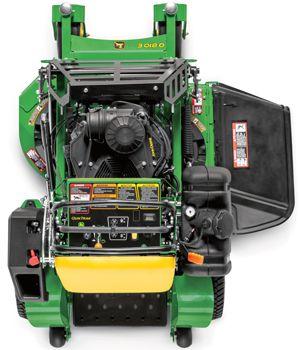 Overhead view of Q810E showing compact design