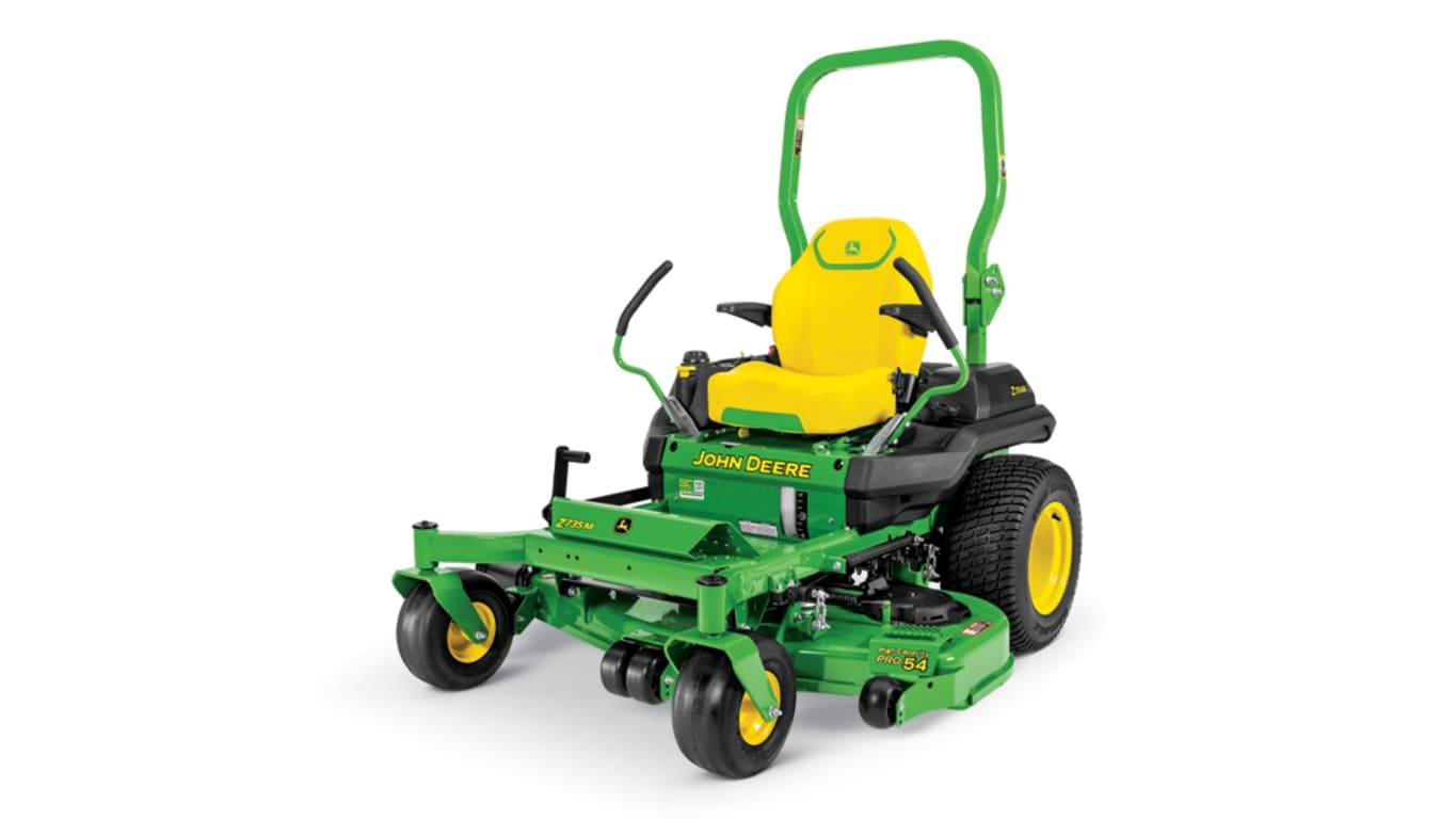 a Z735M ZTrak™ Zero Turn Mower on a white background