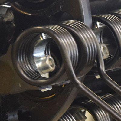 Pickup reel with six tine bars