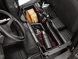 S4 under-seat storage