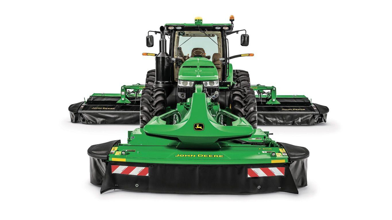 Studio image of a F310R Front Mount Mower Conditioner