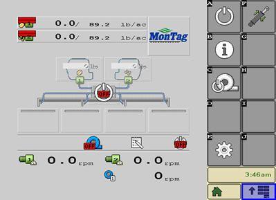 Montag cover crop system controls