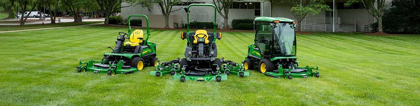 Front and Wide Area Mowers