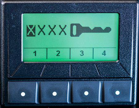Passcode protection within TechControl