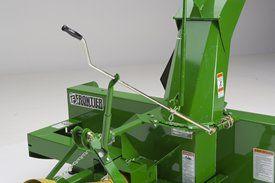 Easily adjust chute rotation