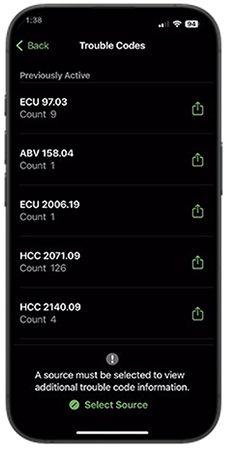 Wireless Trouble Code Access