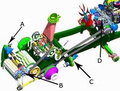 John Deere F8 and F9 Drive Line Concept