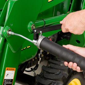 End-of-pin lubrication