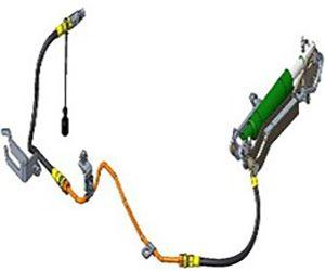 Independent hydraulic lift kit (Mechanical lift + Hydraulic lift cylinder + 3rd function)