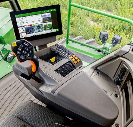 CommandARM console in the W200M Windrowers