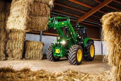 Equipment Mobile App in use on a 6R Tractor