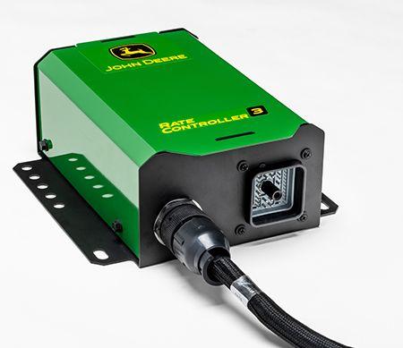 Power Harness Connector attached to the Main Rate Controller Harness