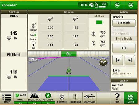 Deliver accurate rate control with integrated SpreadStar™ dry rate control system