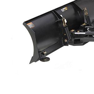 Easily adjustable skid shoes