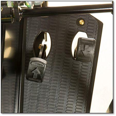 Forward and Reverse Traction Pedals