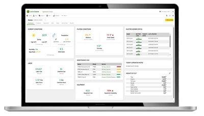 Customizable Operations Center™ PRO Golf dashboard