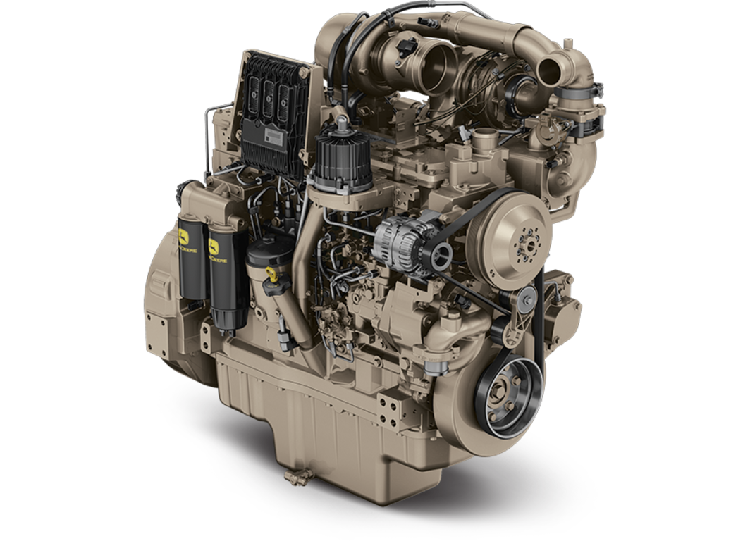 studio image of 6090HFG06 9.0L Generator Drive Engine