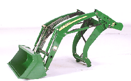 Quik-Park loader mounting system