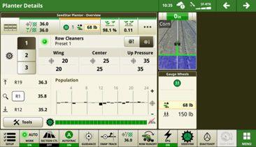 G5 Universal Display for row cleaners compatible with SeedStar 5HP
