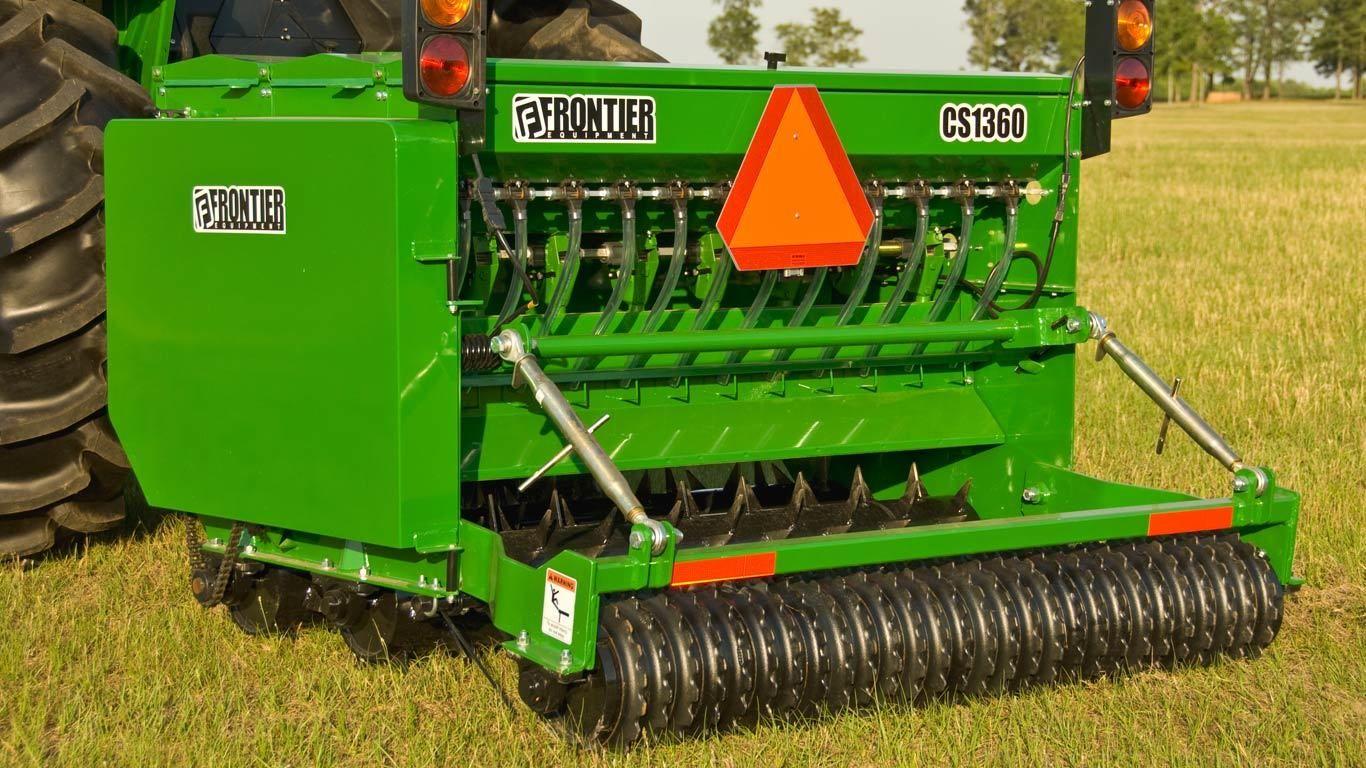 field image of CS1360 conservation seeder