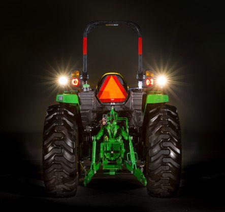 Fender-mounted working lights