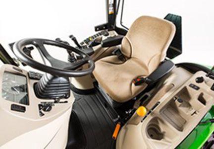 Superior operator comfort