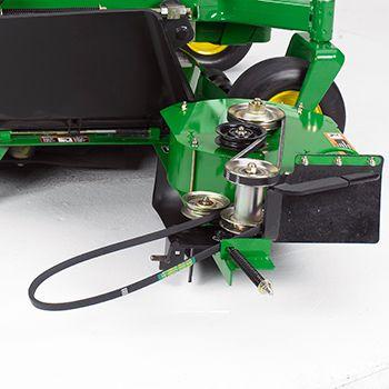 Power Flow blower in cleanout position